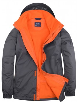 UC621 Deluxe Outdoor Jacket Grey/Orange